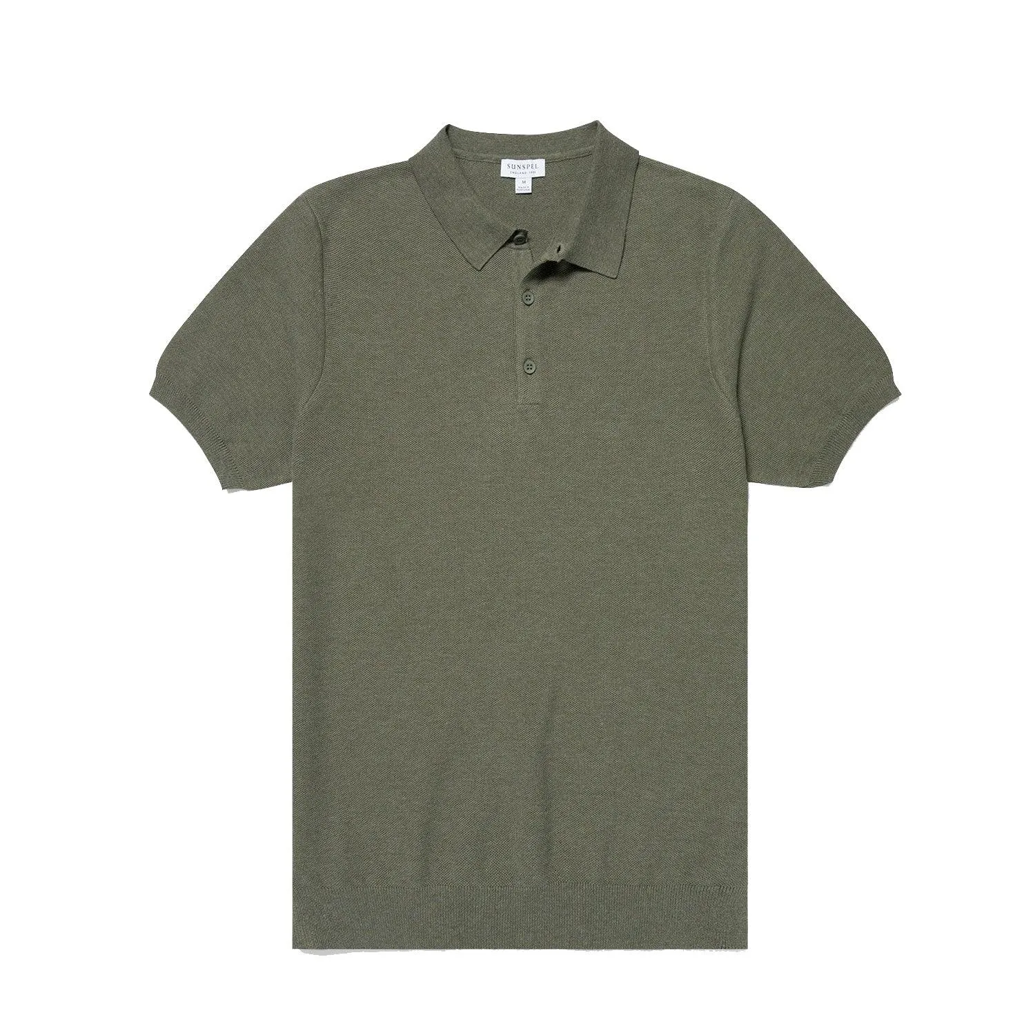 Fine Texture Polo Shirt sold by Stomping Ground