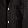 Linen Long Sleeve - Black sold by Stomping Ground