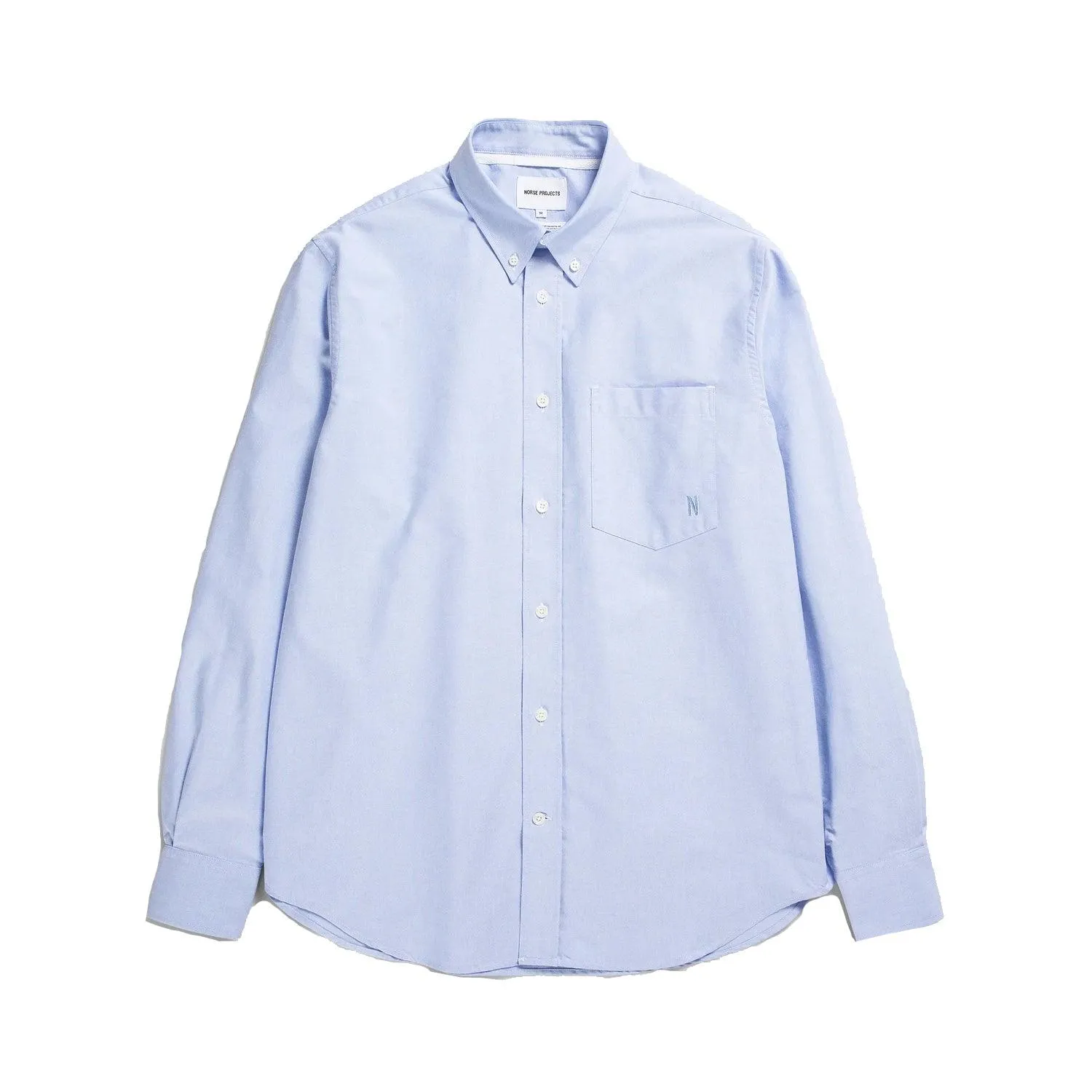 Algot Relaxed Oxford Monogram - Pale Blue sold by Stomping Ground