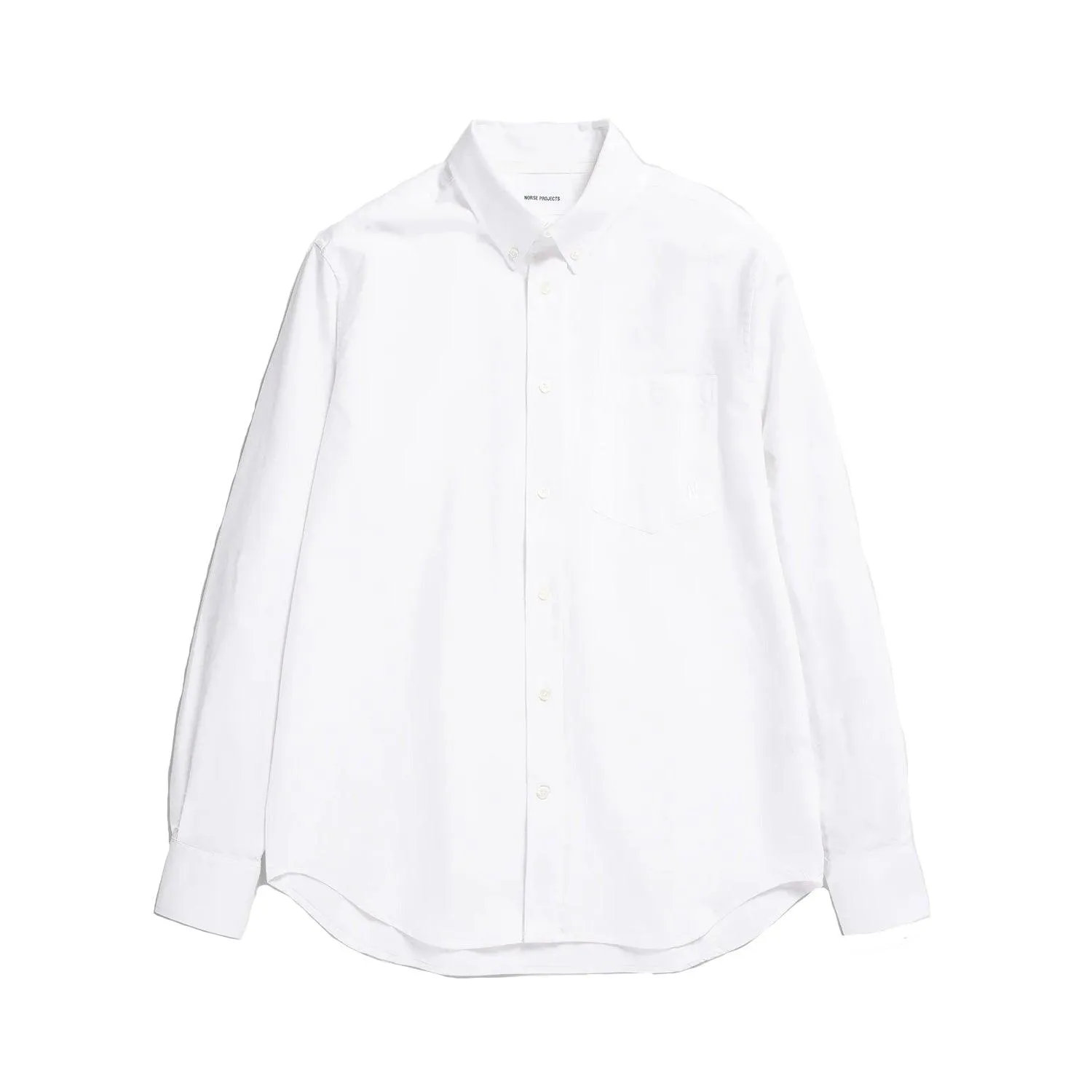 Algot Relaxed Oxford Monogram - White sold by Stomping Ground