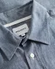 Algot Relaxed L/S Cotton Linen Shirt - Dark Navy sold by Stomping Ground