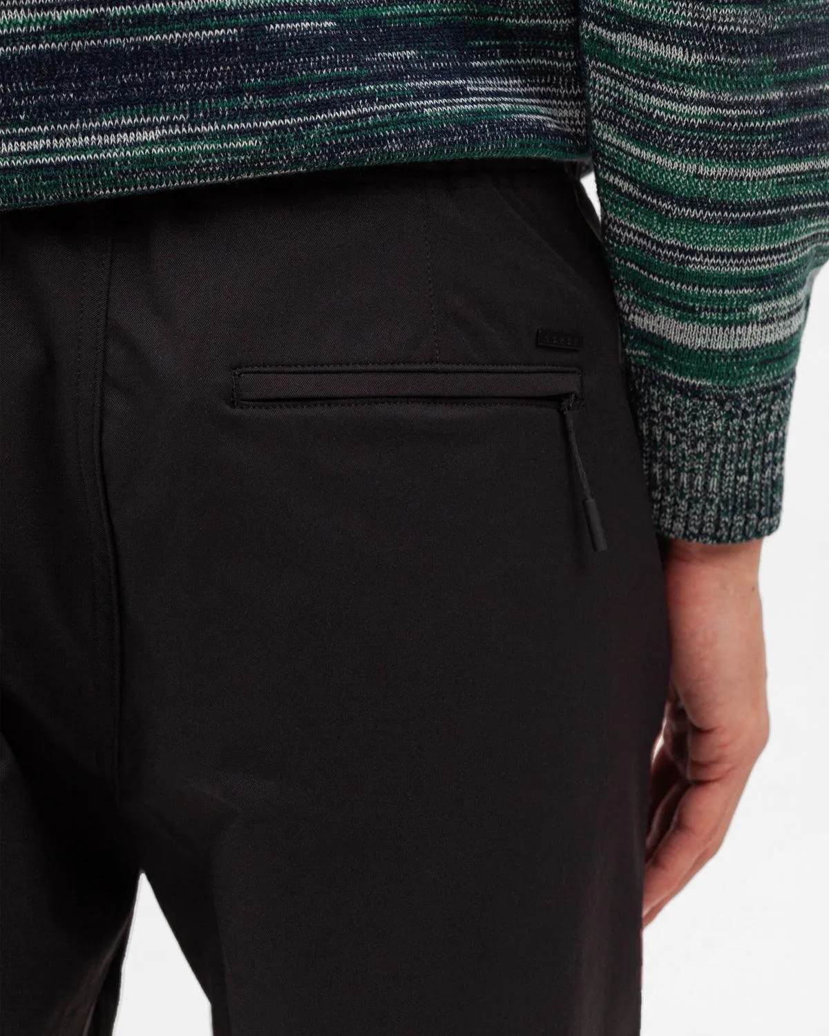 Ezra Relaxed Solotex Shorts - Black sold by Stomping Ground product image thumbnail 2