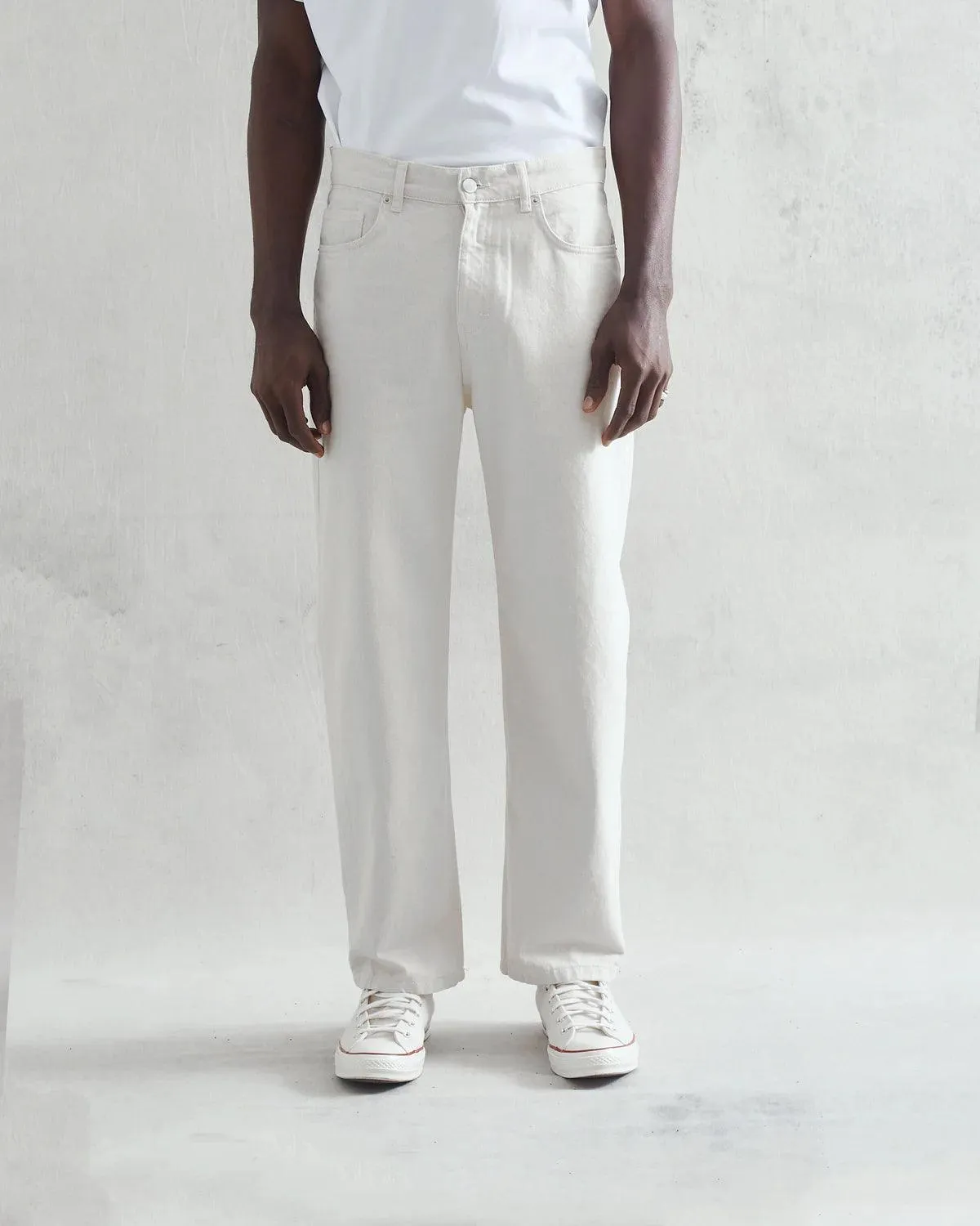 Loose Fit Denim - Ecru/Sail sold by Stomping Ground product image thumbnail 2