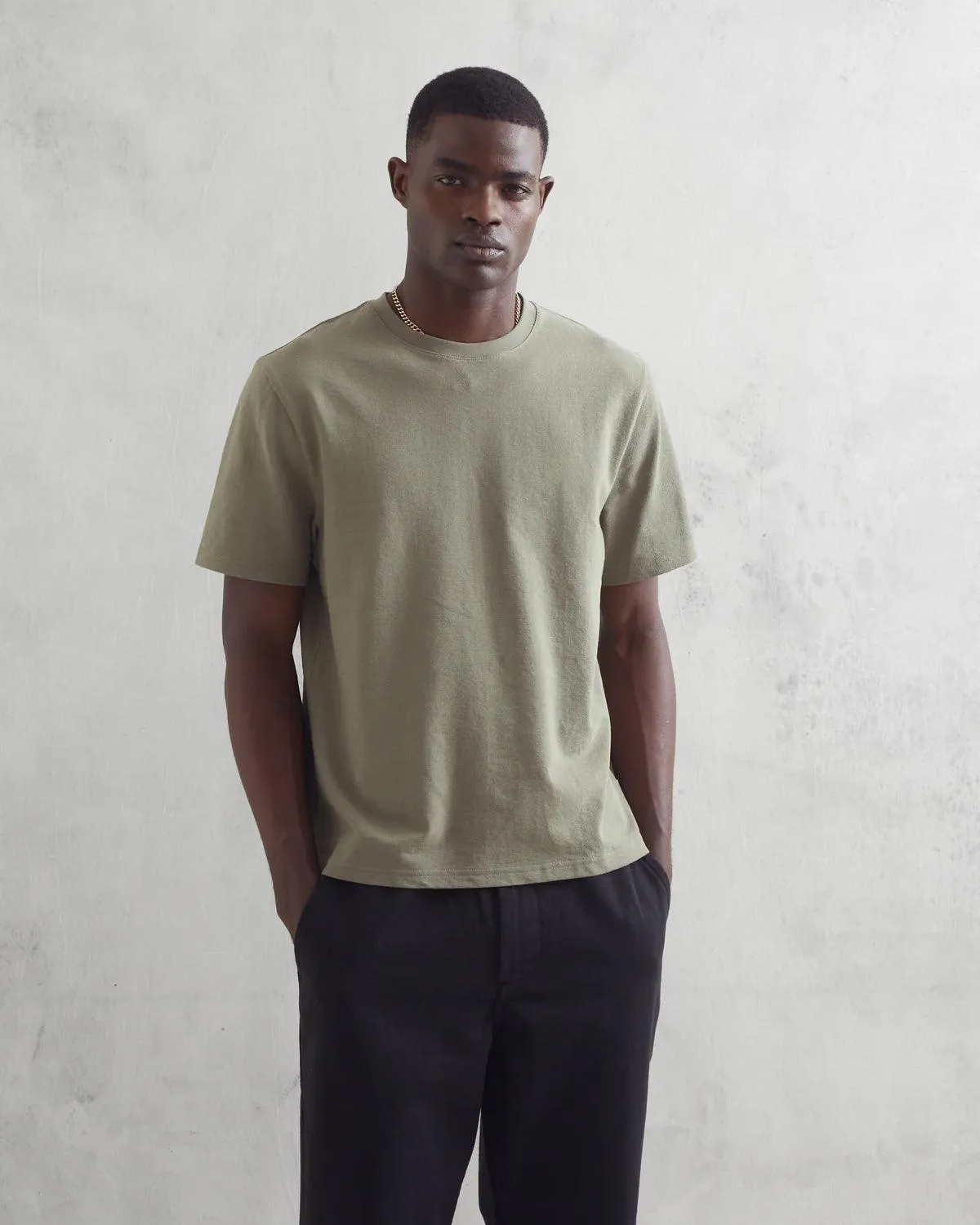 S/S Dean Tee - Green sold by Stomping Ground product image thumbnail 2