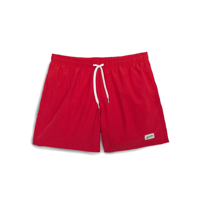 Solid Red Swim Trunk sold by Stomping Ground