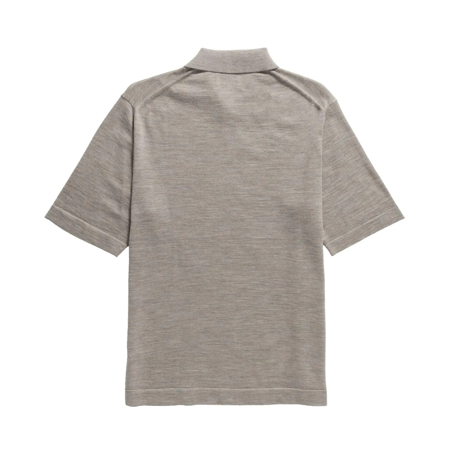 Jon Tech Merino S/S Polo Shirt - Sand sold by Stomping Ground product image thumbnail 2