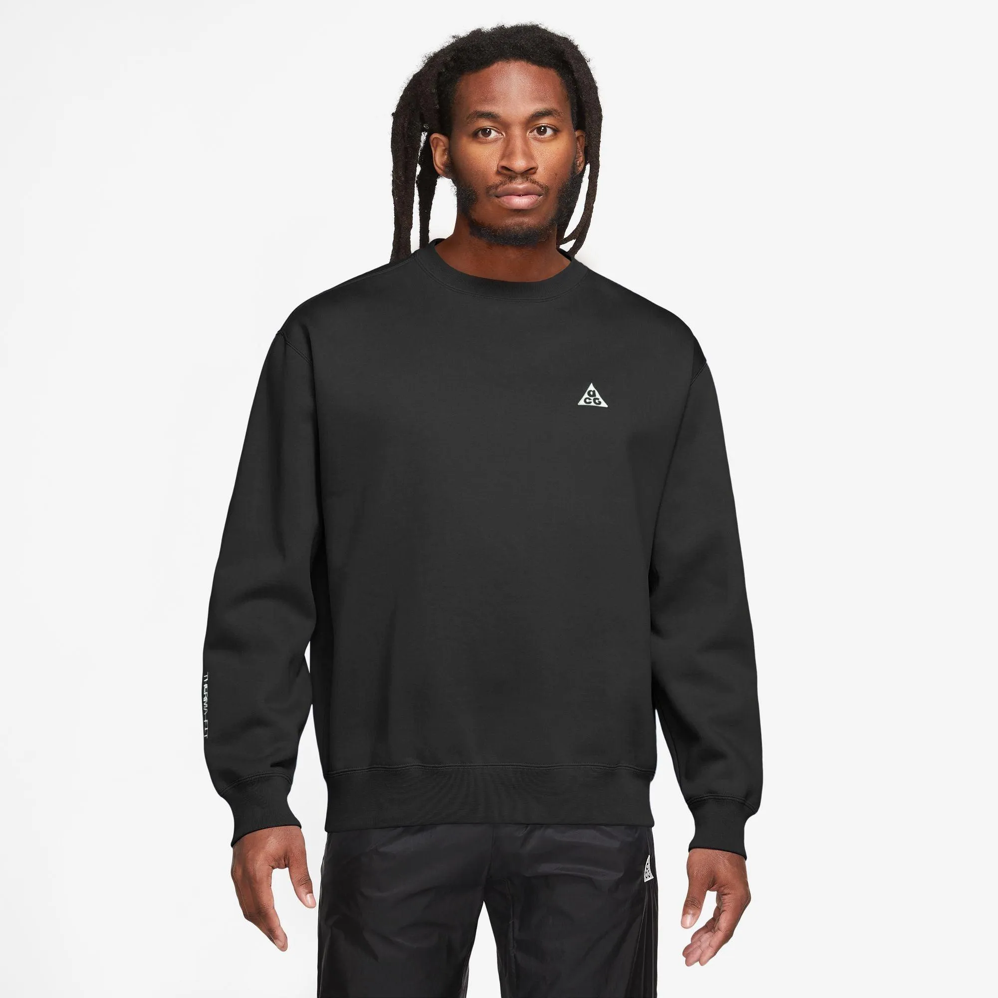 Nike ACG Therma-Fit Crewneck - Black sold by Stomping Ground product image thumbnail 5