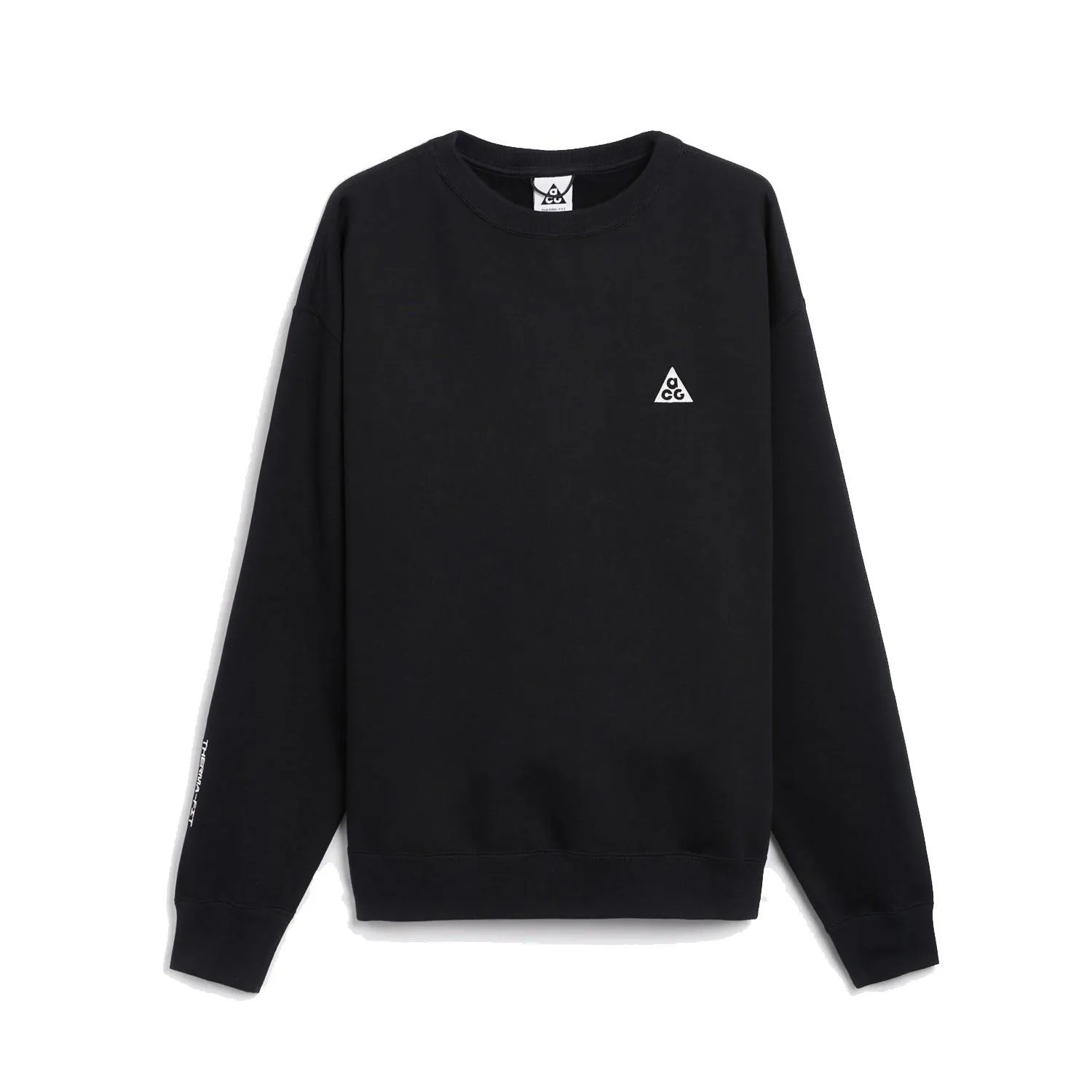 Nike ACG Therma-Fit Crewneck - Black sold by Stomping Ground