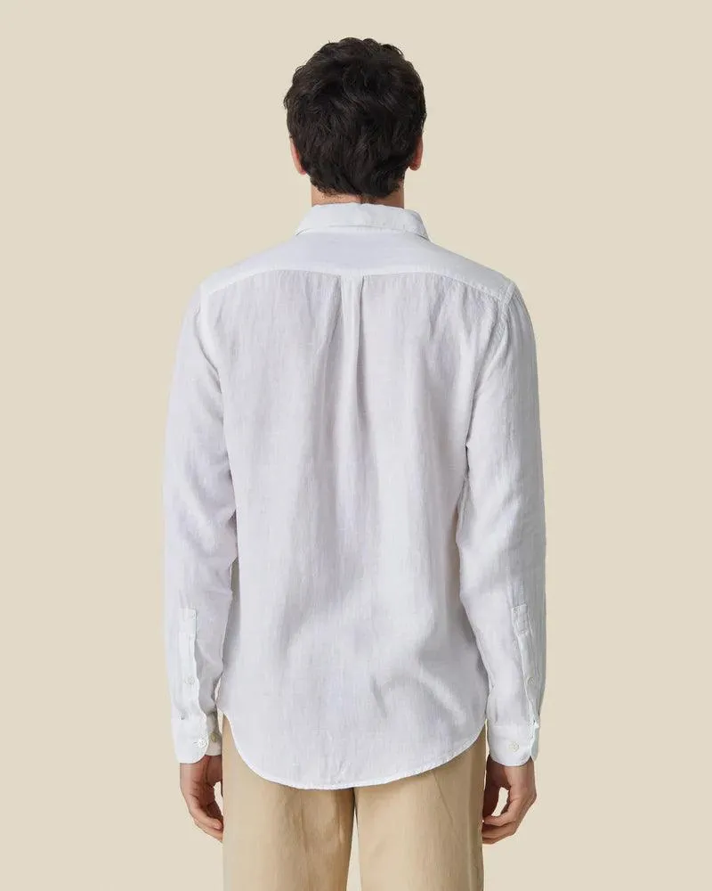 Linen Long Sleeve - White sold by Stomping Ground product image thumbnail 3