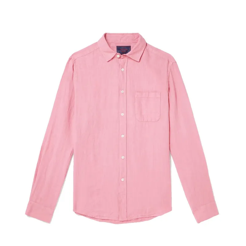 Linen Long Sleeve - Rose sold by Stomping Ground