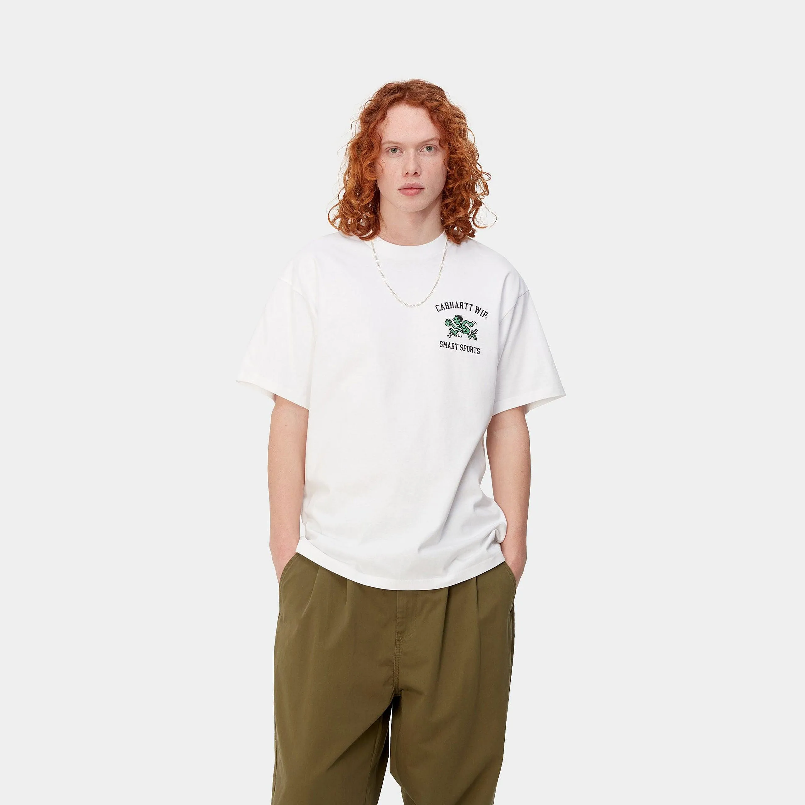 S/S Smart Sports T-Shirt - White sold by Stomping Ground product image thumbnail 2