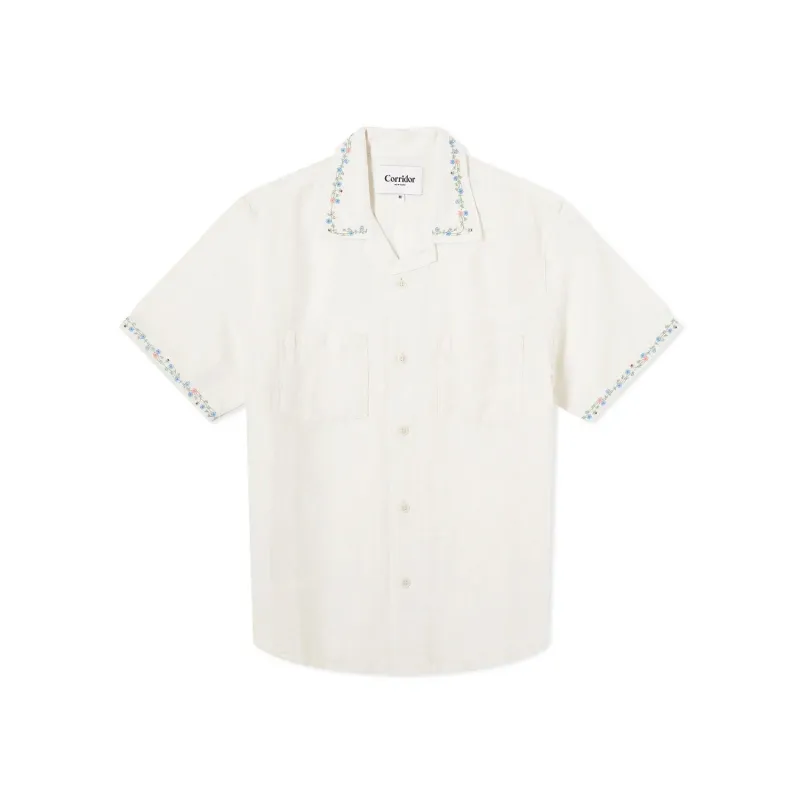 Spring Bouquet S/S Camp Shirt sold by Stomping Ground