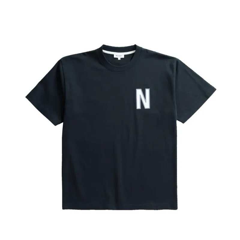 Simon Loose N T-shirt - Dark Navy sold by Stomping Ground