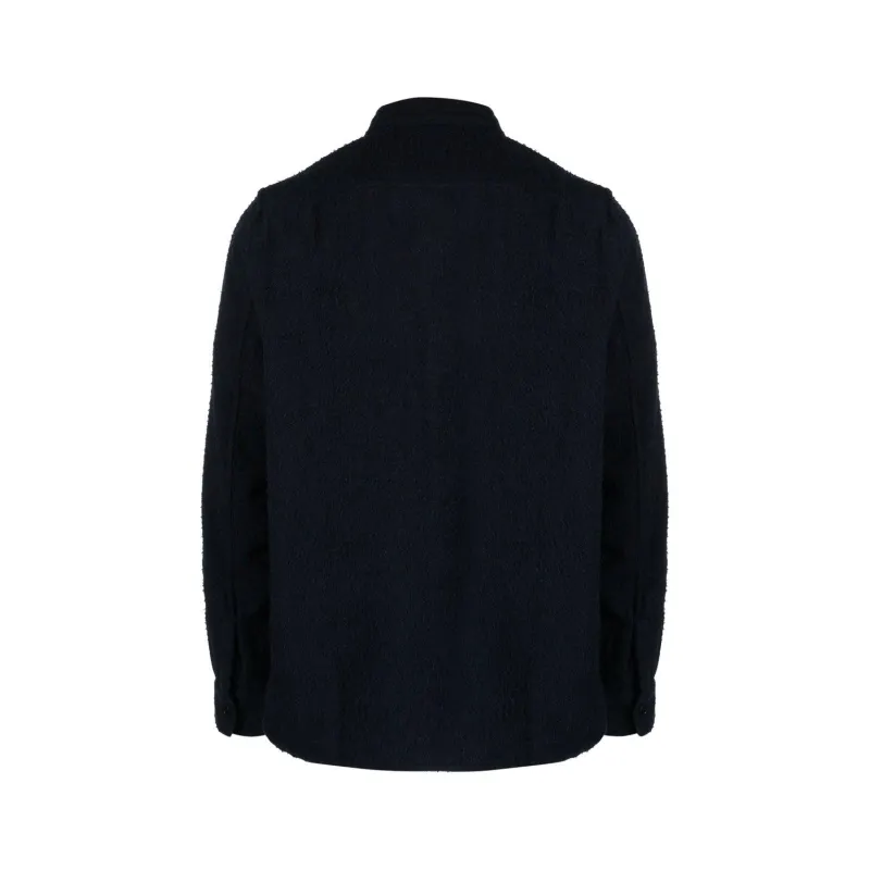 Silas Textured Wool Overshirt sold by Stomping Ground