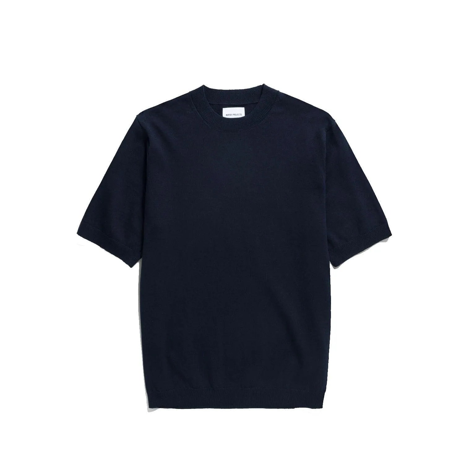 Rhys Cotton Linen T-Shirt - Dark Navy sold by Stomping Ground