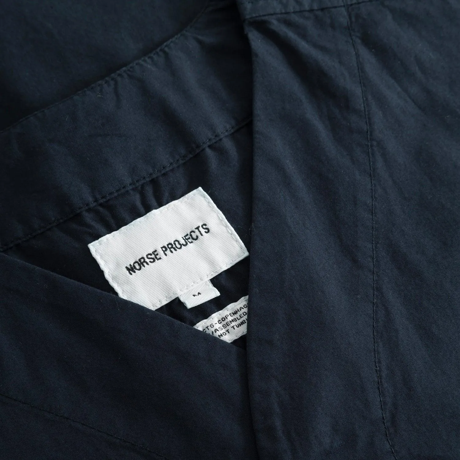 Erwin S/S Typewriter Shirt - Dark Navy sold by Stomping Ground product image thumbnail 2