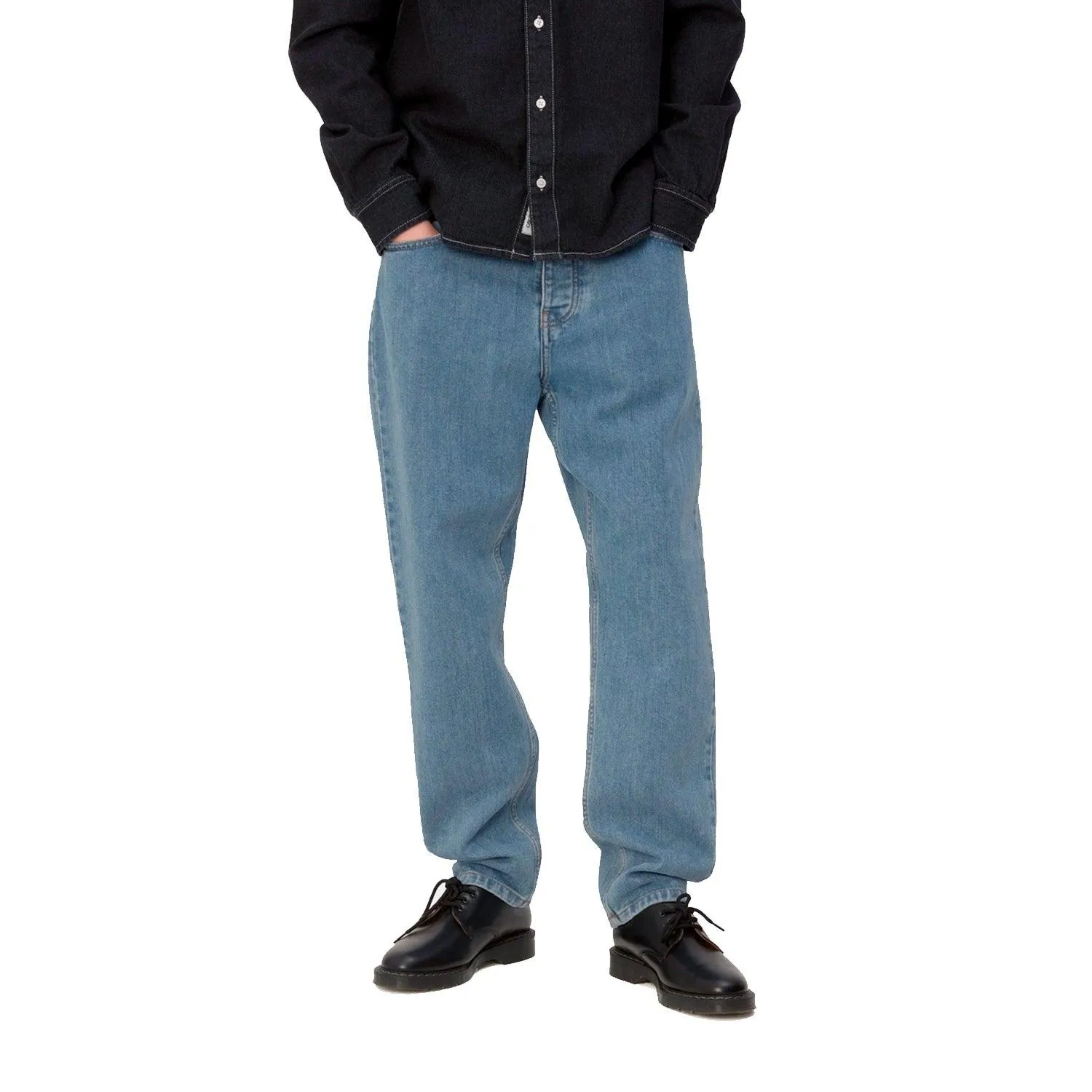 Newel Pant - Blue Stone Bleached sold by Stomping Ground product image thumbnail 3