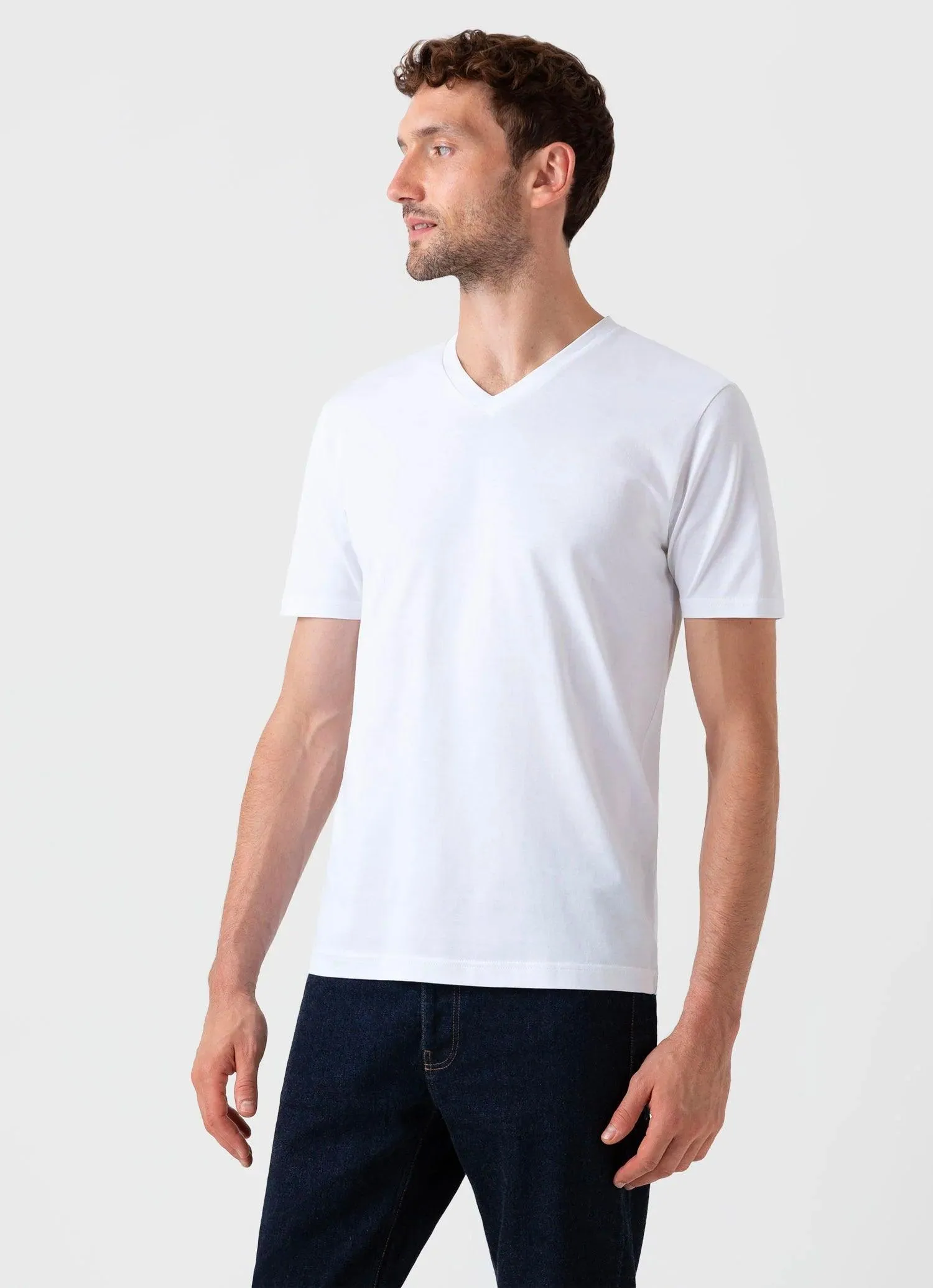 S/S Riviera V-Neck Tee sold by Stomping Ground product image thumbnail 3