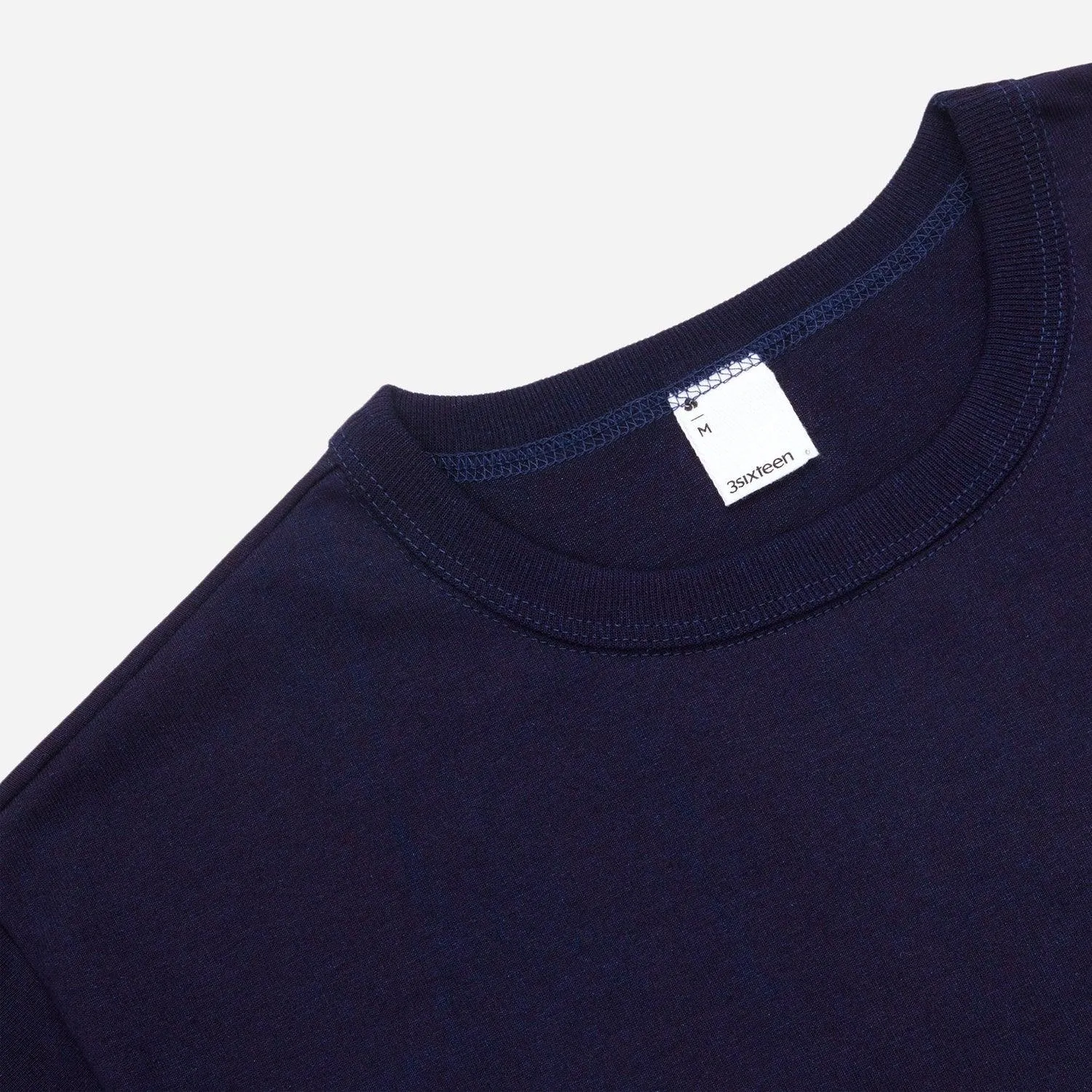 Heavyweight Plain T-Shirt - Indigo sold by Stomping Ground product image thumbnail 3