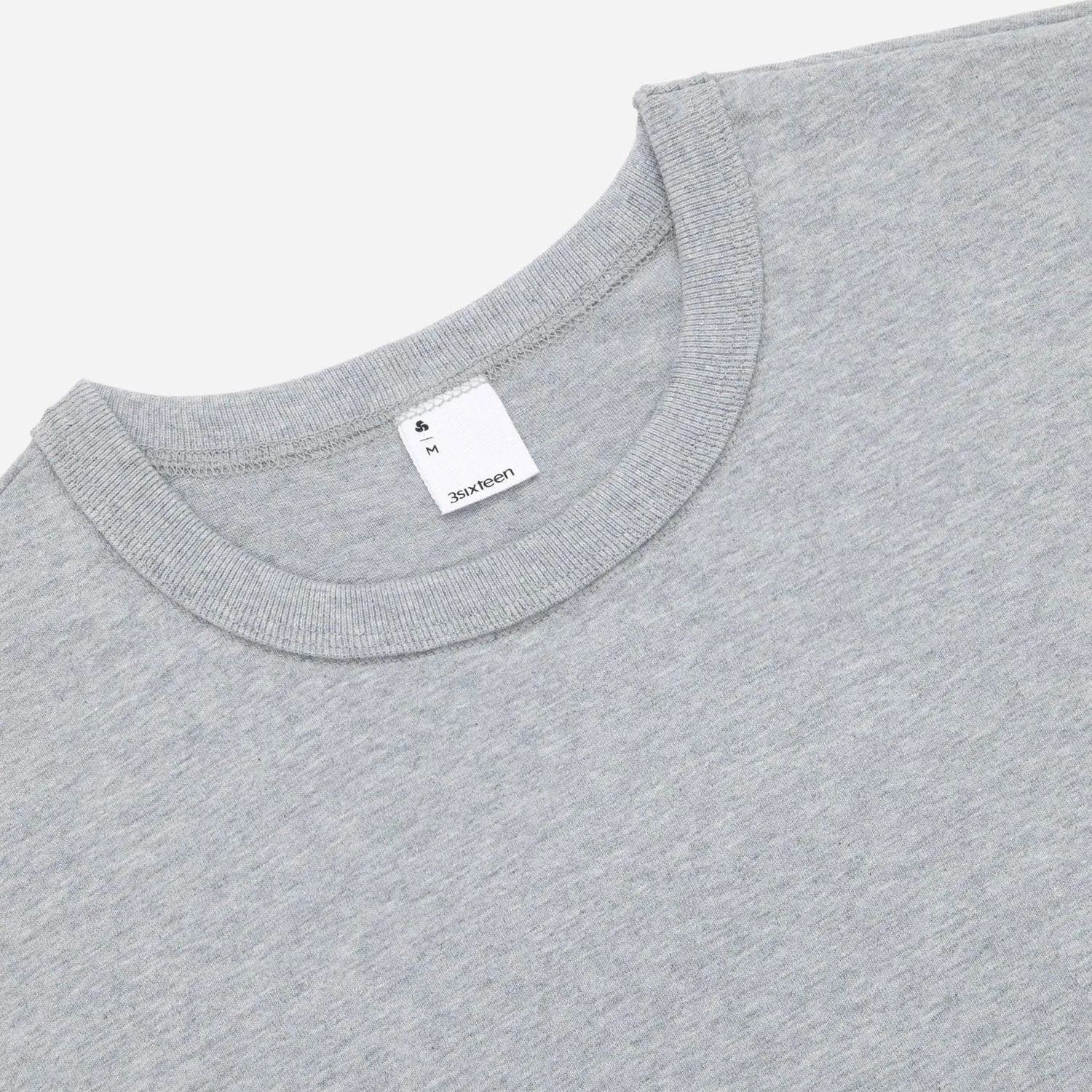 Heavyweight Plain T-Shirt - Grey sold by Stomping Ground product image thumbnail 3