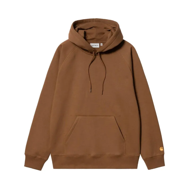 Hooded Chase Sweat - Tamarind / Gold sold by Stomping Ground
