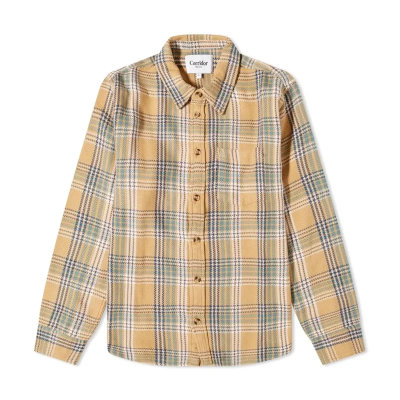 L/S Acid Plaid - Stag sold by Stomping Ground