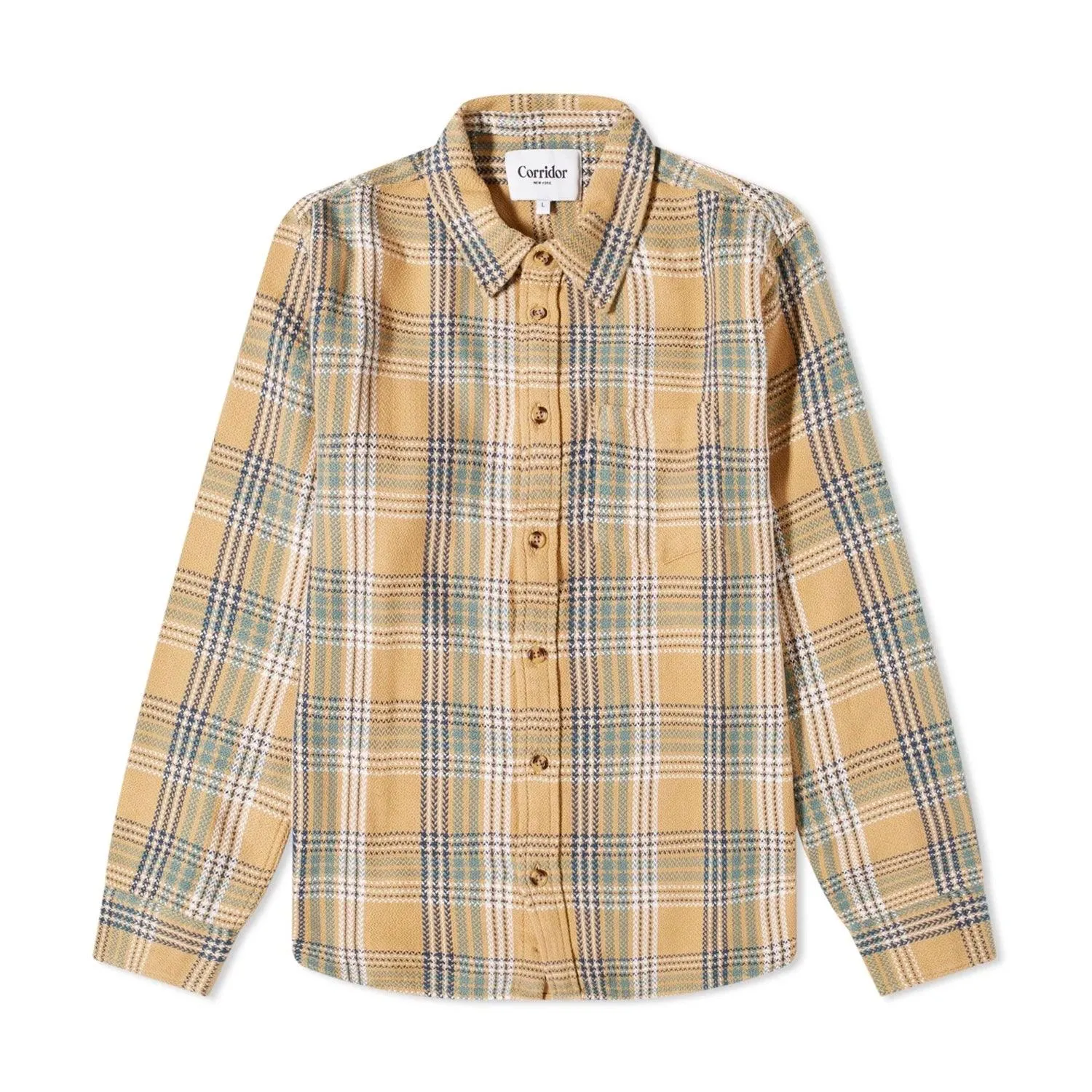 L/S Acid Plaid - Stag sold by Stomping Ground