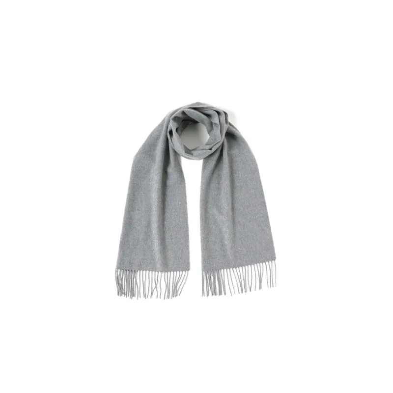 Cashmere Solid Scarf - Grye sold by Stomping Ground