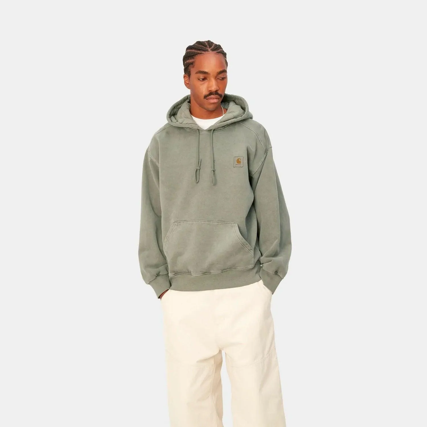 Hooded Vista Sweat - Smoke Green sold by Stomping Ground product image thumbnail 3