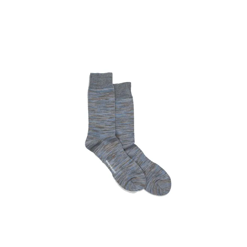 Bjarki Cotton Twist Sock - Calcite Blue sold by Stomping Ground