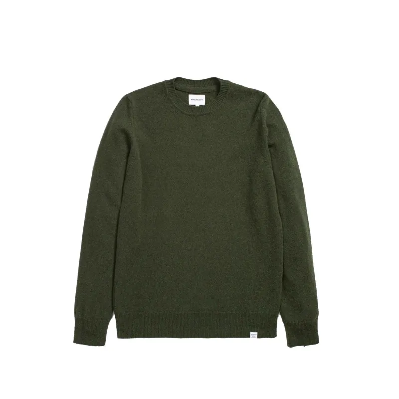 Sigfred Lambswool - Army Green sold by Stomping Ground