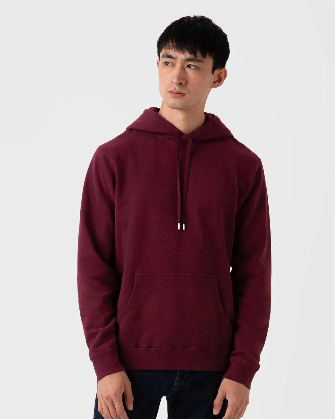 Loopback Overhead Hoody - Vino sold by Stomping Ground product image thumbnail 2