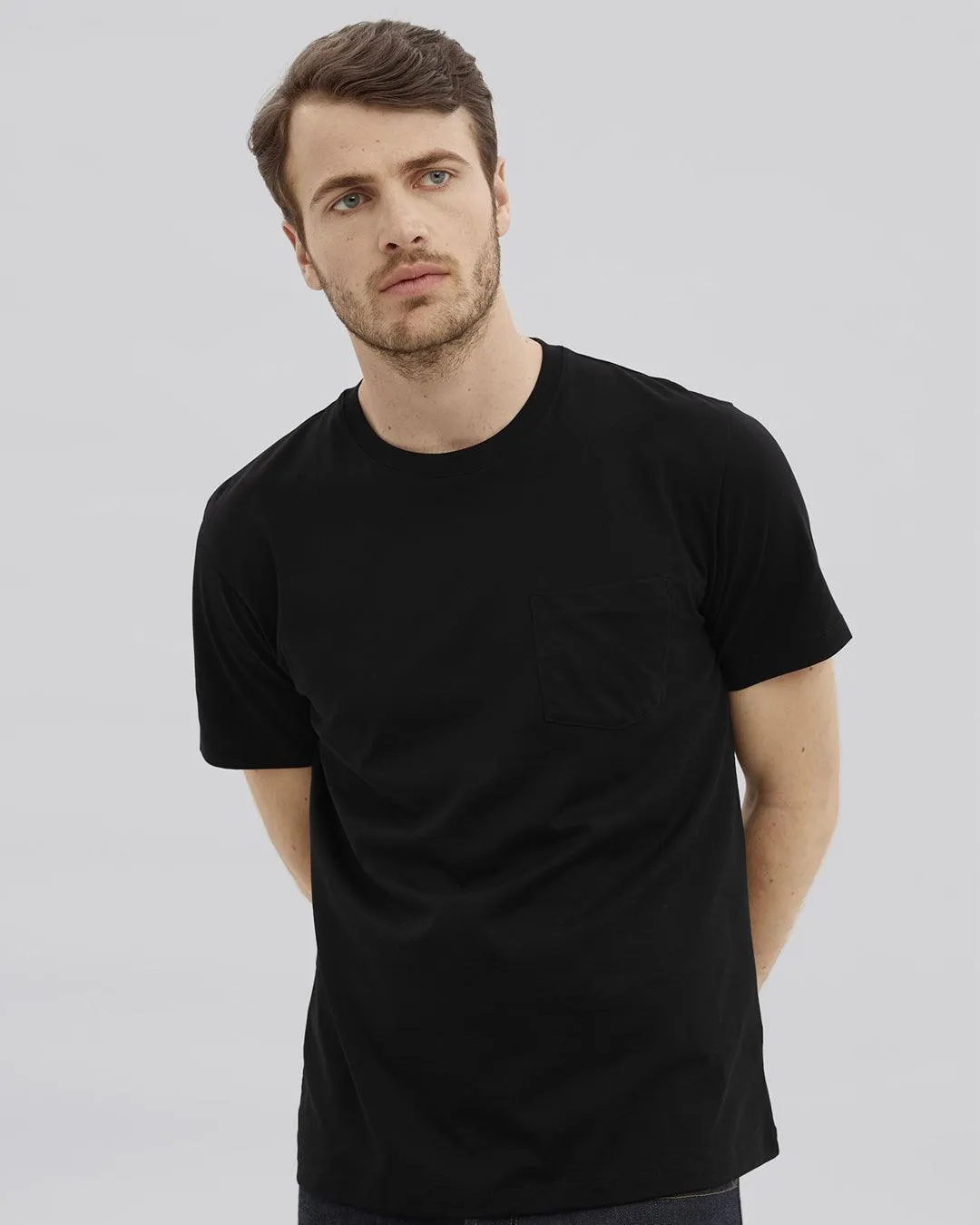 S/S Pocket T-Shirt - Black sold by Stomping Ground product image thumbnail 2