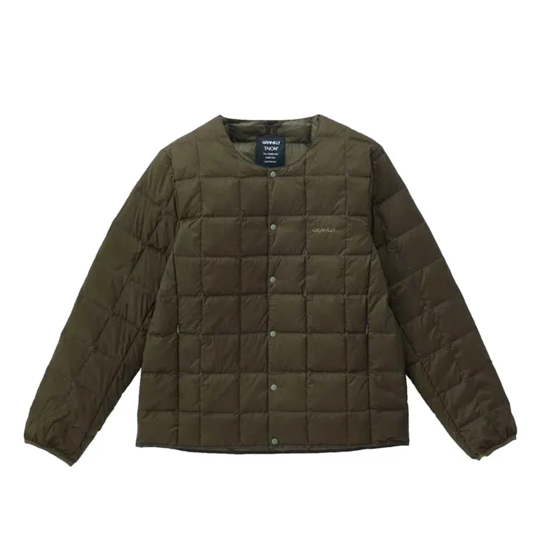 Inner Down Jacket-Deep Olive made by Gramicci