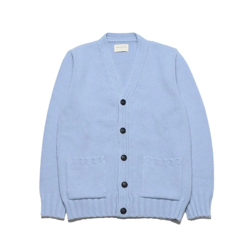 Buckley Cardigan - Silver Blue sold by Stomping Ground
