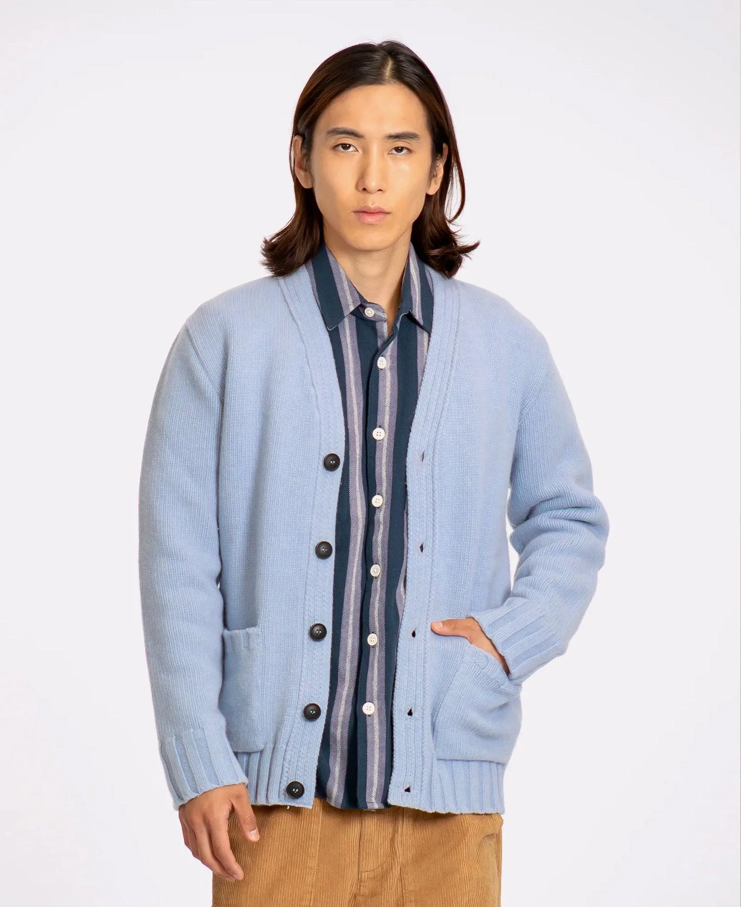 Buckley Cardigan - Silver Blue sold by Stomping Ground product image thumbnail 3