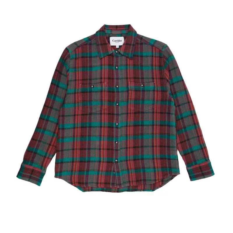 Ruby Waffle Madras LS sold by Stomping Ground