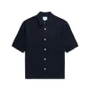 Rollo Cotton Linen S/S Polo Shirt sold by Stomping Ground