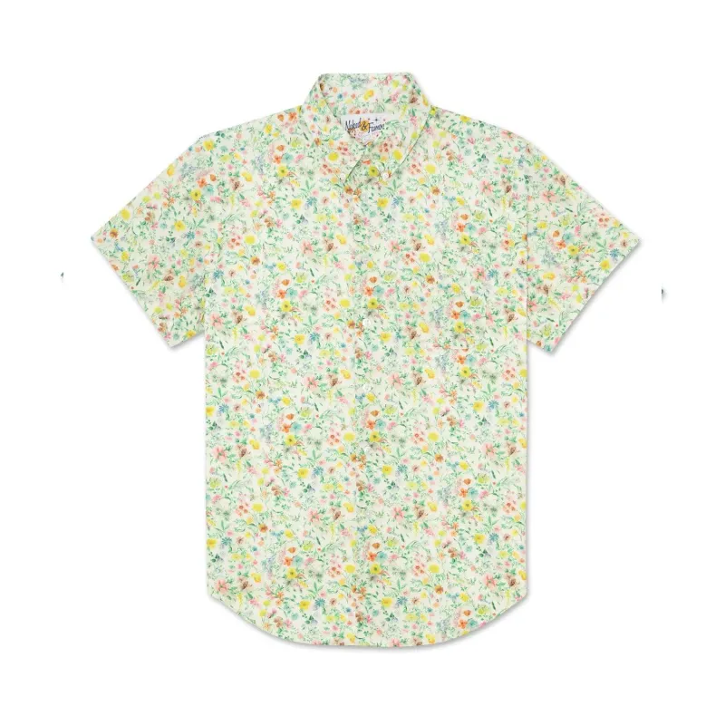 S/S Easy Shirt - Flower Painting sold by Stomping Ground