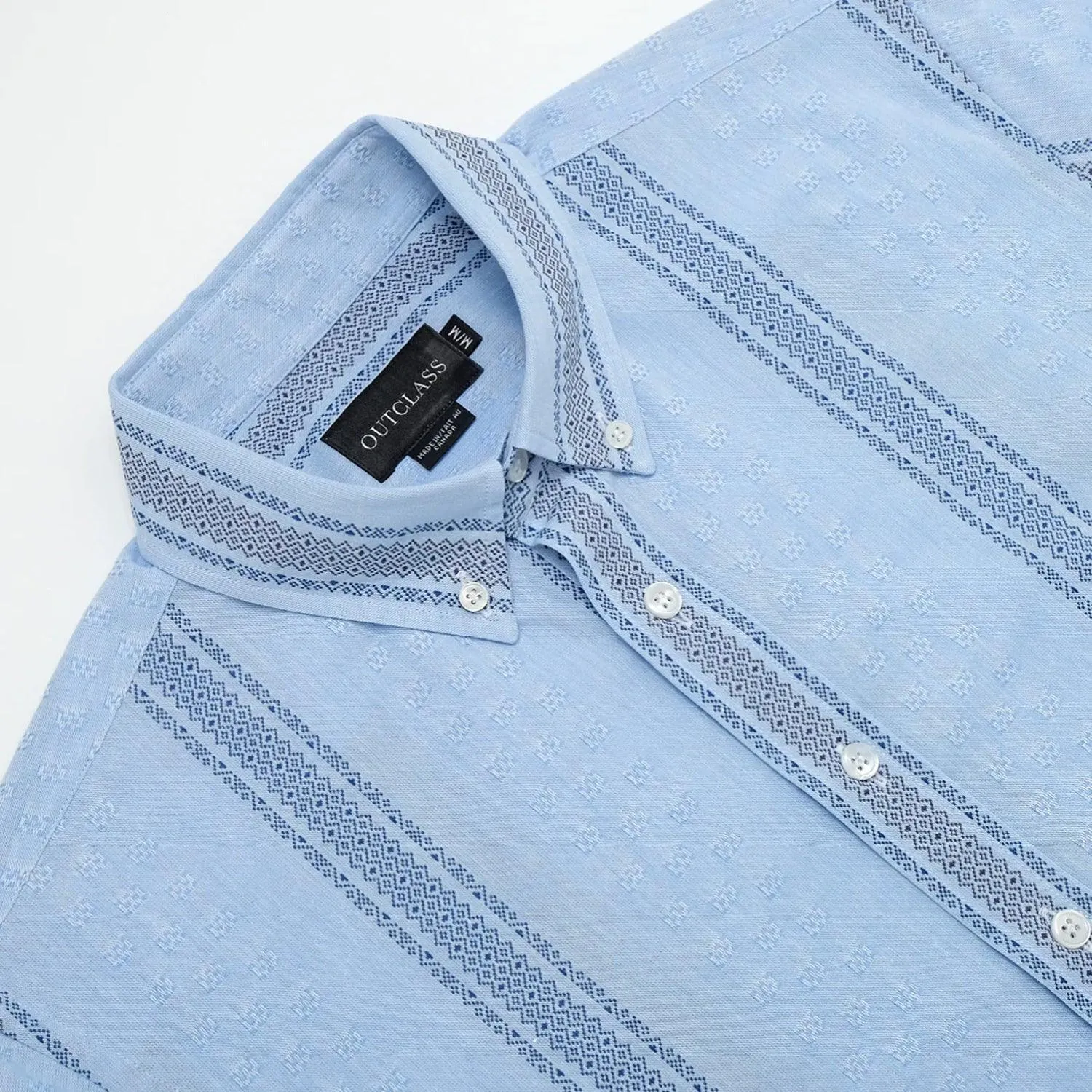 S/S Sky Blue Jacquard sold by Stomping Ground product image thumbnail 2