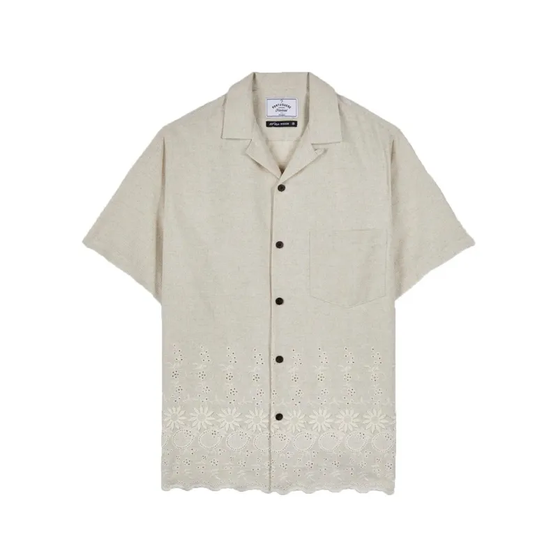 Raw Flower Embroidery sold by Stomping Ground