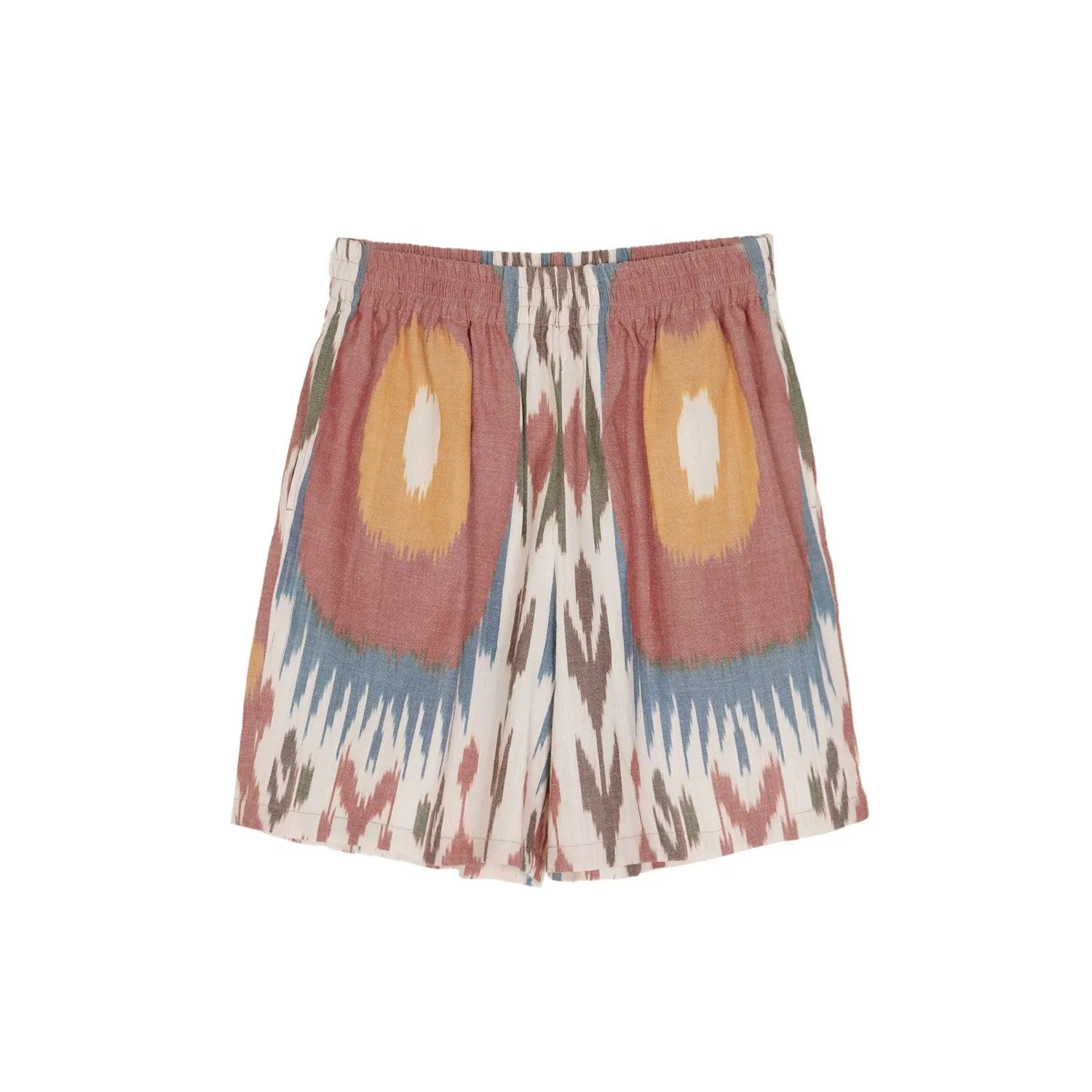 Handloom Ikat Shorts sold by Stomping Ground