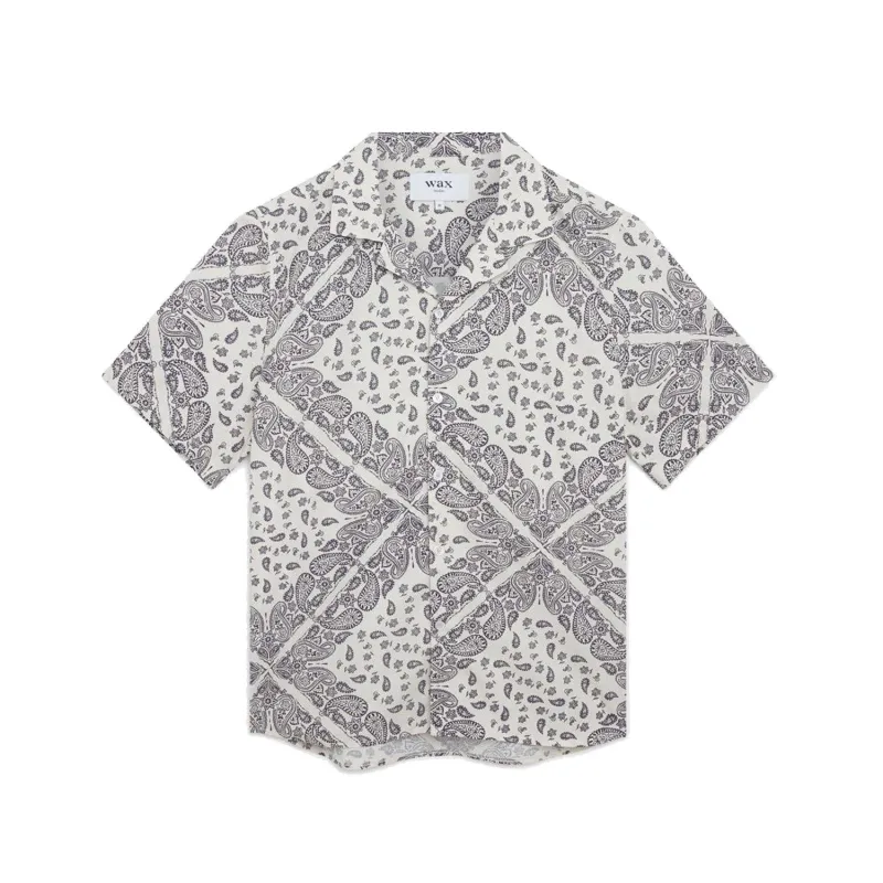 S/S Didcot Shirt- Paisley sold by Stomping Ground