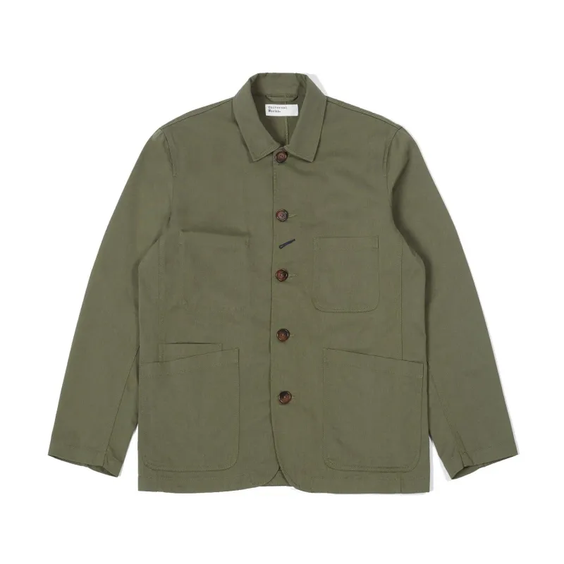 Twill Bakers Jacket sold by Stomping Ground