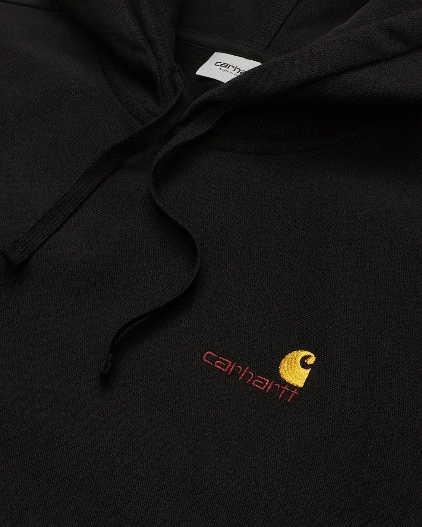 Hooded American Script Sweatshirt - Black sold by Stomping Ground product image thumbnail 3