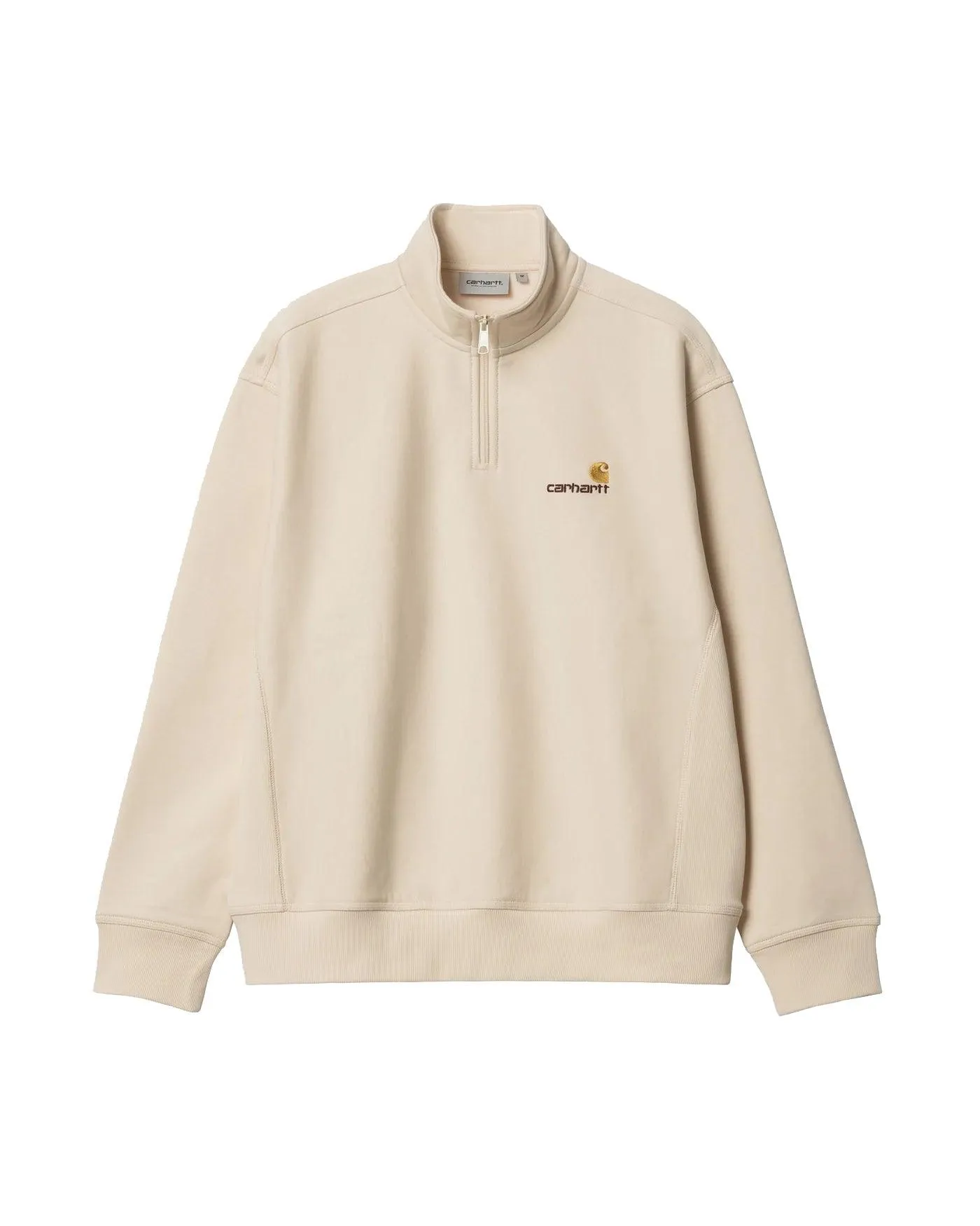 Half Zip American Script Sweat sold by Stomping Ground