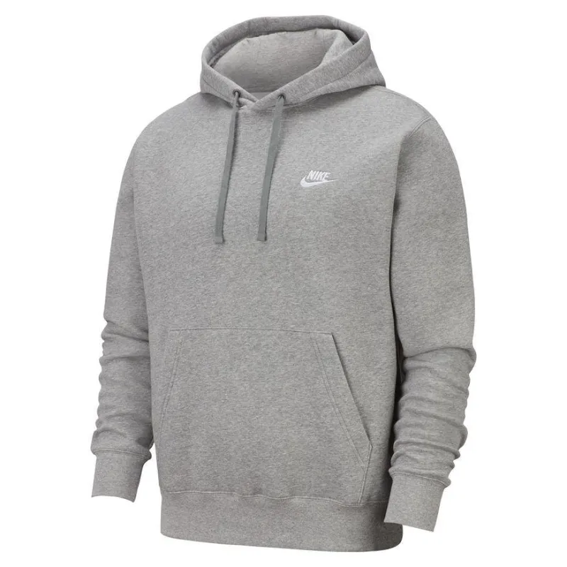 Nike Sportswear Club Fleece Pullover Hoodie - Grey sold by Stomping Ground
