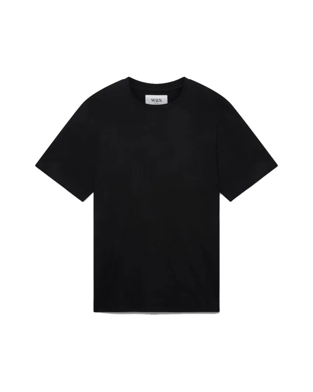 Reid Short Sleeve T-Shirt - Black sold by Stomping Ground