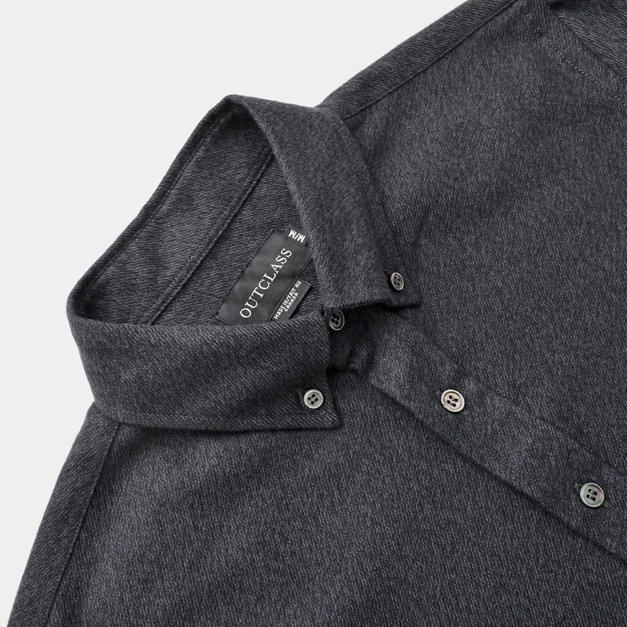 Charcoal Twill Flannel sold by Stomping Ground product image thumbnail 2