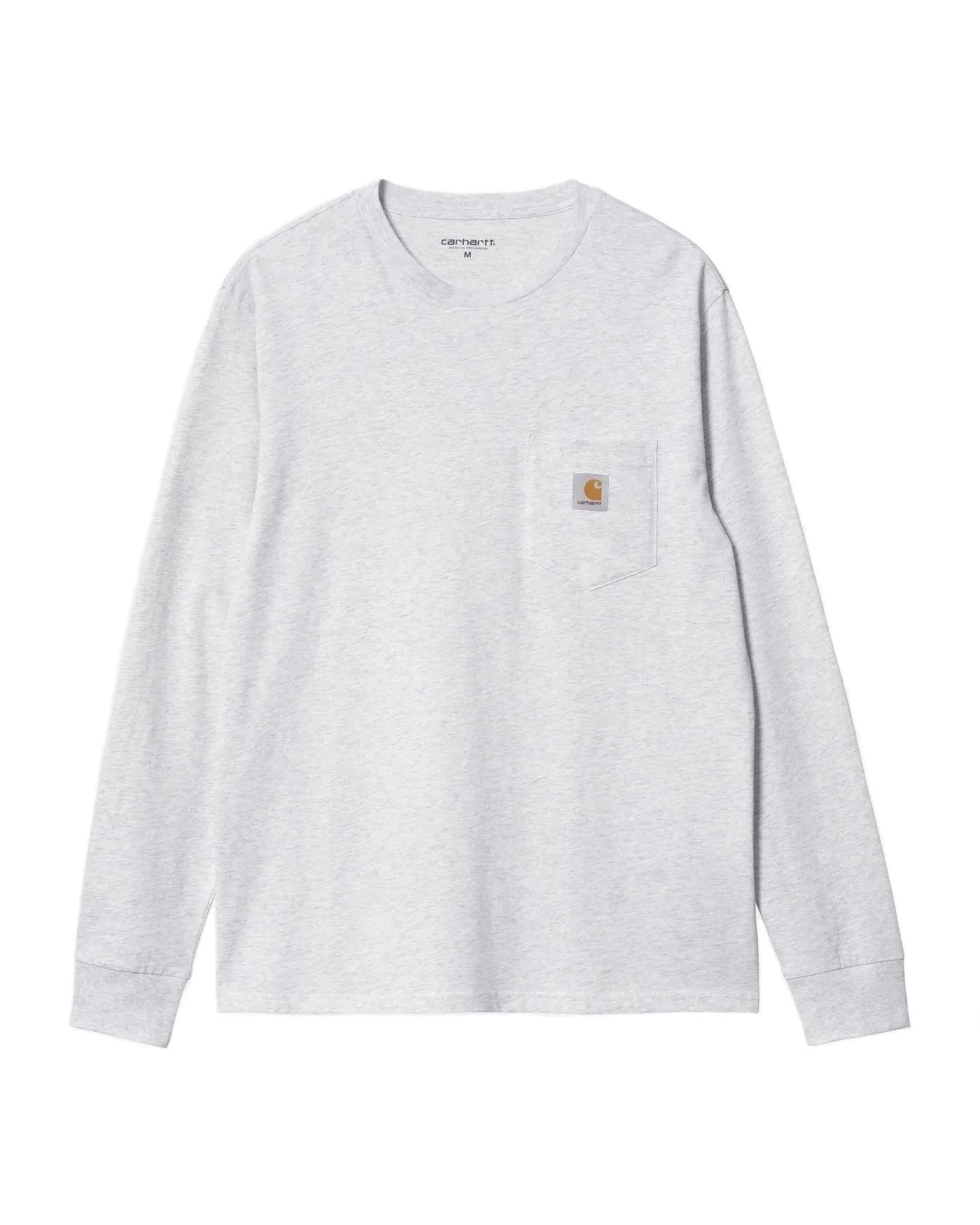 L/S Pocket T-Shirt - Ash Heather sold by Stomping Ground